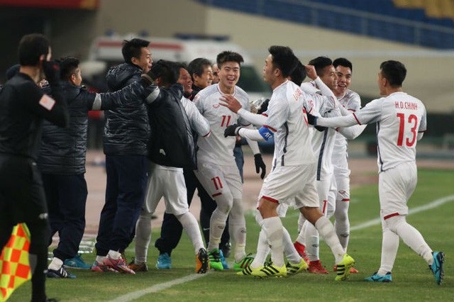 Báo Hàn Quốc khen ngợi màn trình diễn của U23 Việt Nam - 1 U23 Việt Nam có trận đấu đáng khen ngợi trước U23 Hàn Quốc