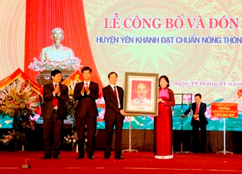 Huyện thứ 3 tại Ninh Bình đạt chuẩn nông thôn mới - 2 Huyện thứ 3 tại Ninh Bình đạt chuẩn nông thôn mới - 2