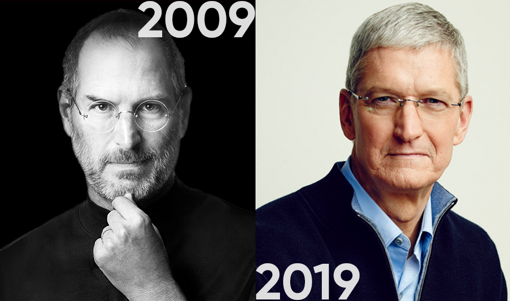 Nhìn lại 10 năm của Apple theo trào lưu #10yearschallenge