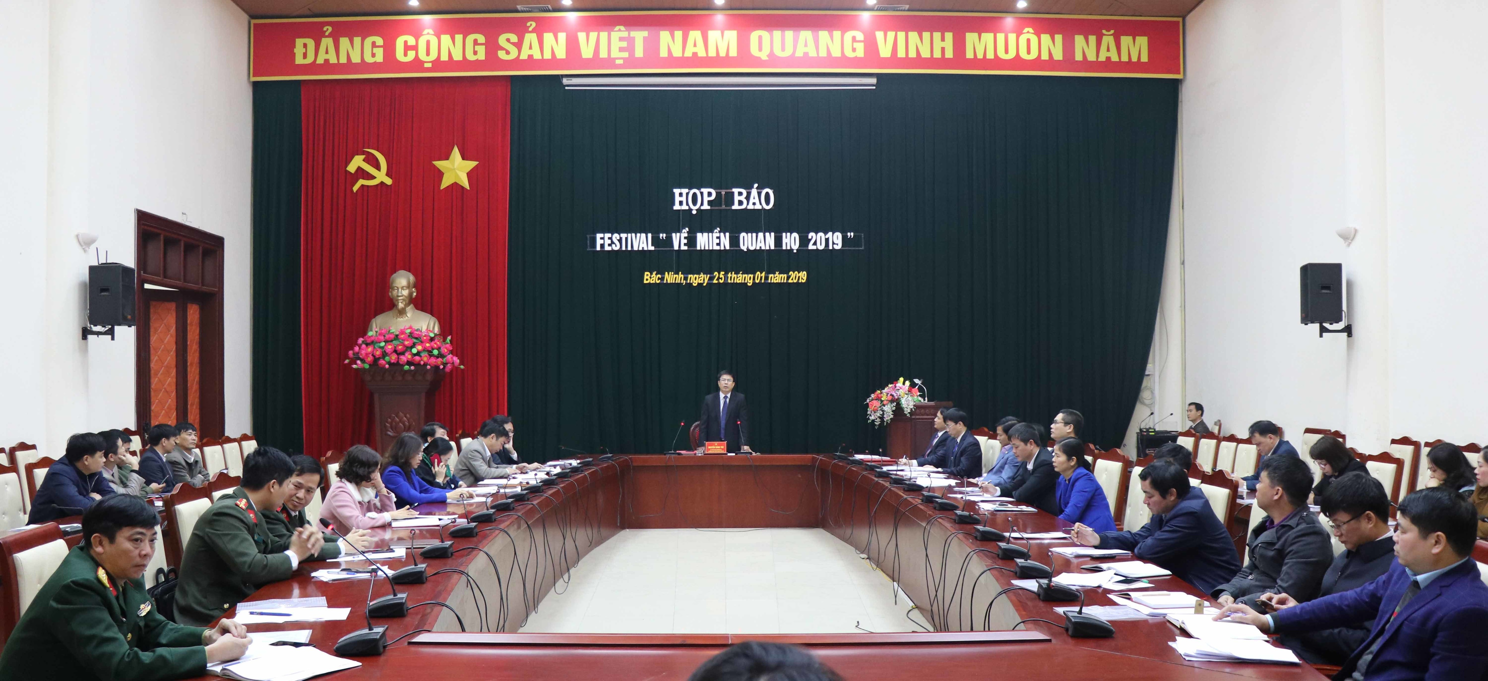 Họp báo Festival “Về miền Quan họ 2019” Báo Dân trí