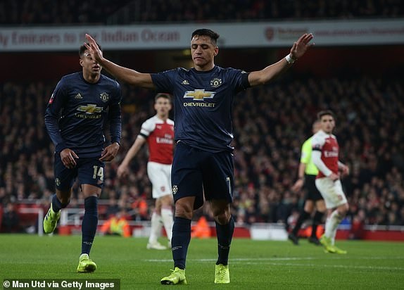 Arsenal 1-3 Man Utd: Dấu ấn của Sanchez, Lingard và Martial - 1 Arsenal 1-3 Man Utd: Dấu ấn của Sanchez, Lingard và Martial - 1