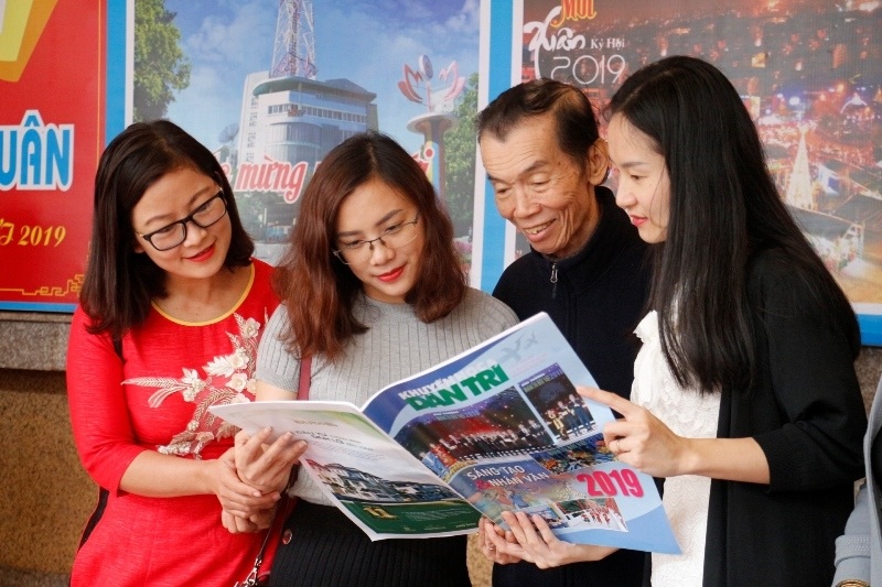 Hàng trăm đầu báo quy tụ tại Hội báo Xuân 2019 Hà Tĩnh