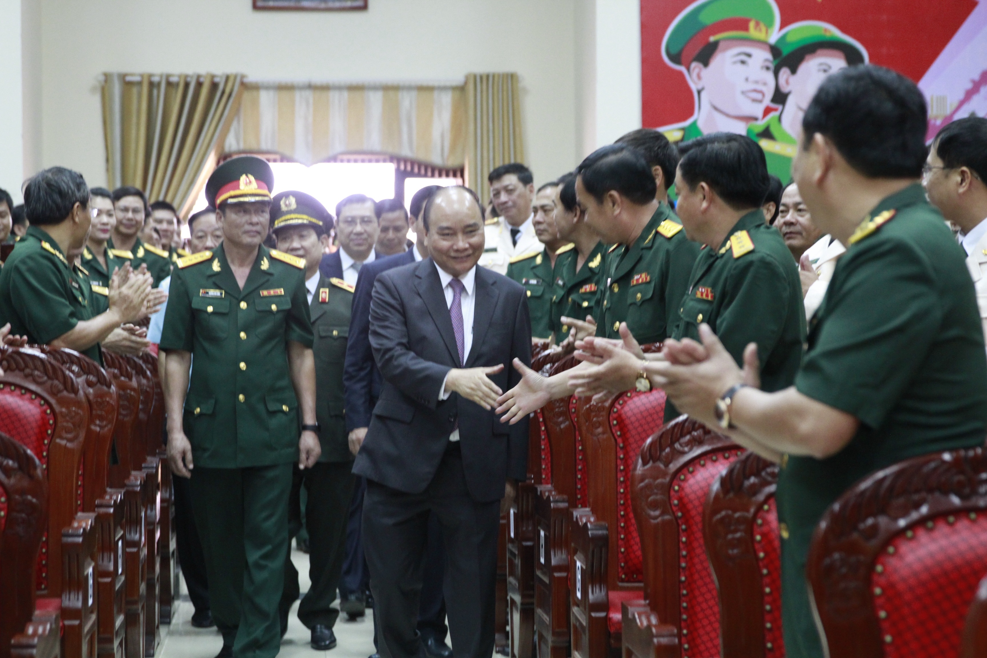 Thủ tướng Nguyễn Xuân Phúc chúc Tết lực lượng vũ trang và nhân dân Đà Nẵng