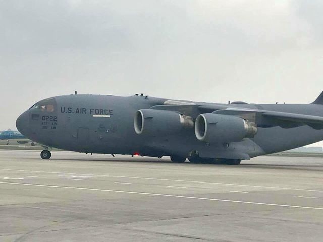 “Siêu máy bay” Mỹ đến Hà Nội trước thềm Thượng đỉnh Mỹ - Triều - 2 “Siêu máy bay” Mỹ đến Hà Nội trước thềm Thượng đỉnh Mỹ - Triều - 2