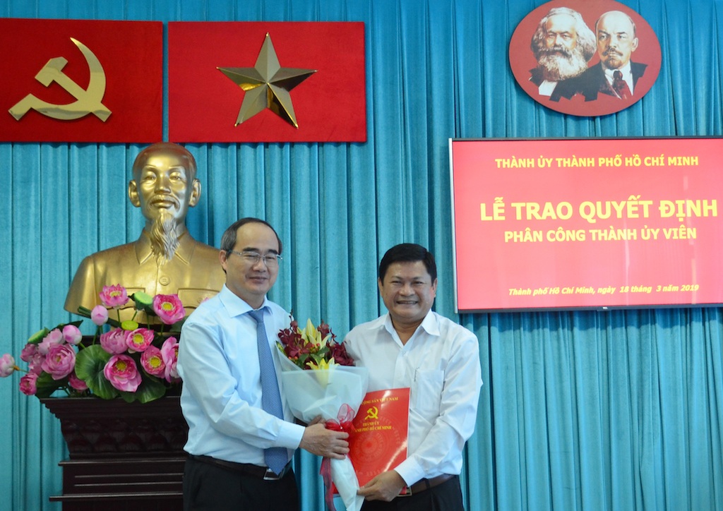 Ông Huỳnh Cách Mạng giữ chức Phó Trưởng Ban Tổ chức Thành ủy TPHCM