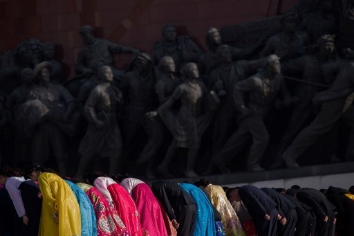 Hàng chục nghìn người Triều Tiên nô nức chào mừng "Ngày Ánh Dương"