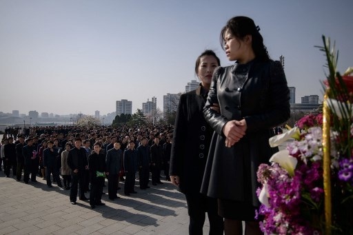 Hàng chục nghìn người Triều Tiên nô nức chào mừng "Ngày Ánh Dương"