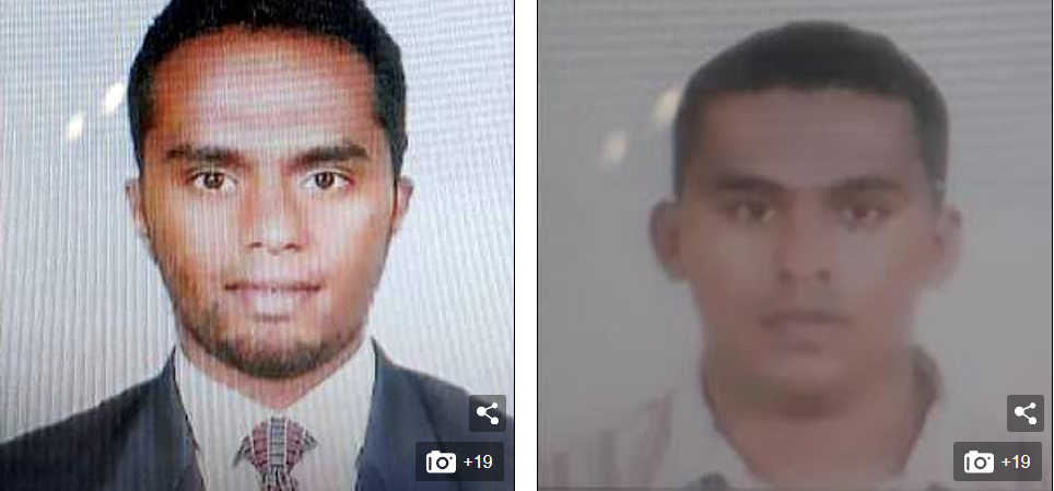 Hình ảnh đầu tiên về hai anh em nghi phạm vụ đánh bom đẫm máu tại Sri Lanka