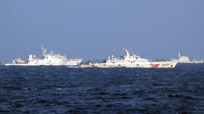 Mỹ cảnh báo cứng rắn với tàu cá, tàu tuần duyên Trung Quốc