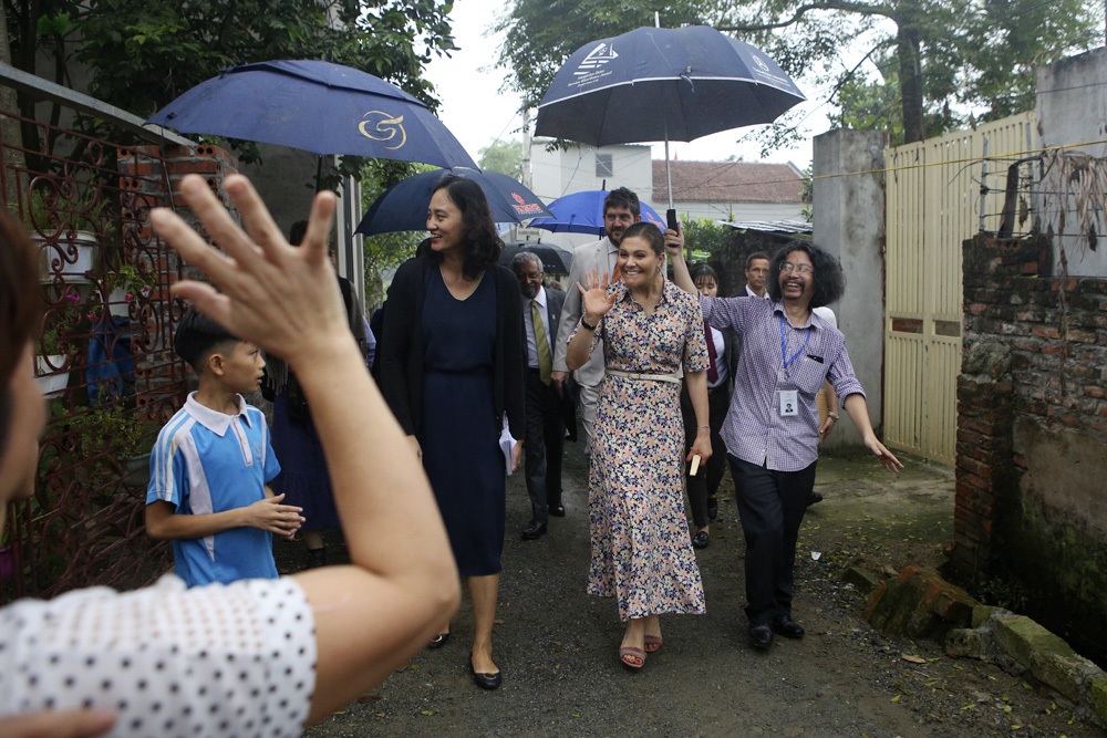 Công chúa Thụy Điển thăm Văn Miếu, ca ngợi tình hữu nghị lâu bền với Việt Nam