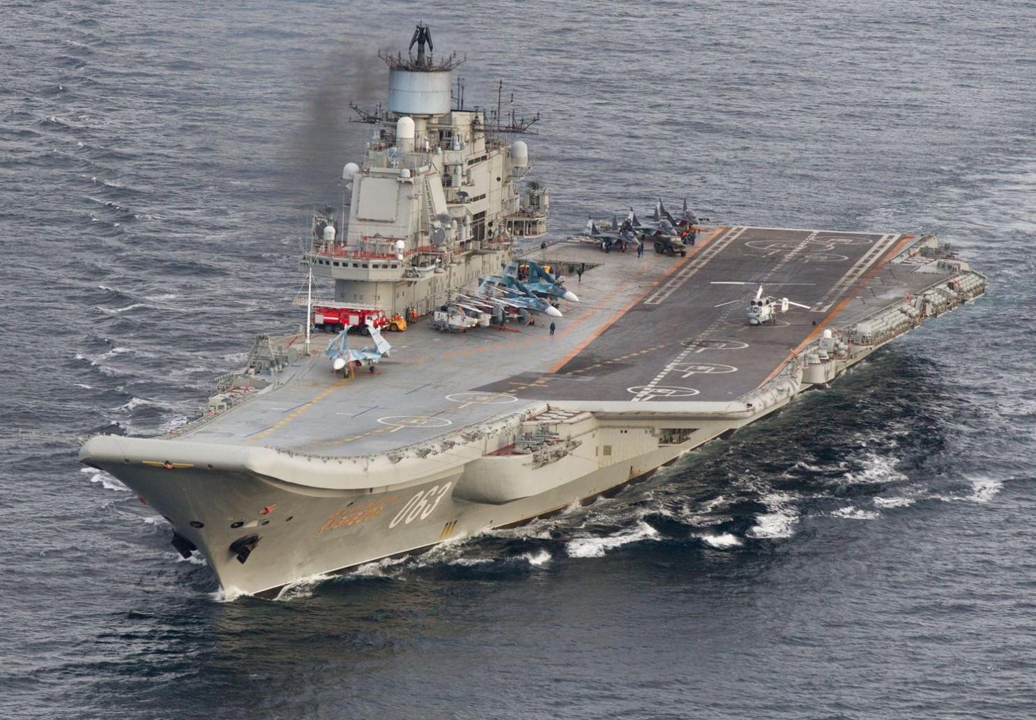 Nga tính chế tạo tàu sân bay năng lượng hạt nhân đầu tiên