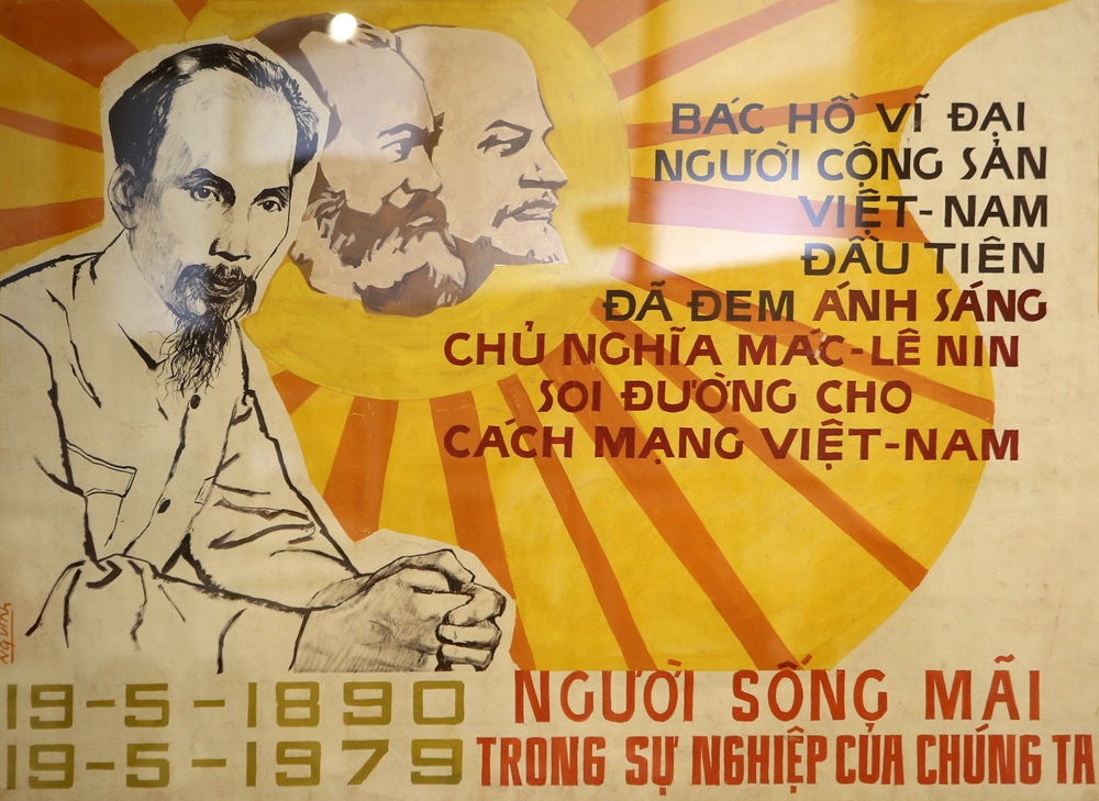 Những bức chân dung Bác Hồ đặc biệt từ tranh cổ động - 15 Những bức chân dung Bác Hồ đặc biệt từ tranh cổ động - 15