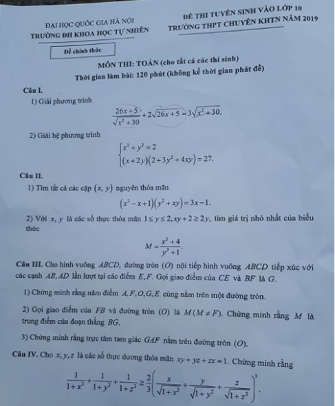 Đề Toán vào lớp 10 ngày càng phân loại cao, phụ huynh có con lớp 9 nên làm gì? - 1 Đề Toán vào lớp 10 ngày càng phân loại cao, phụ huynh có con lớp 9 nên làm gì? - 1