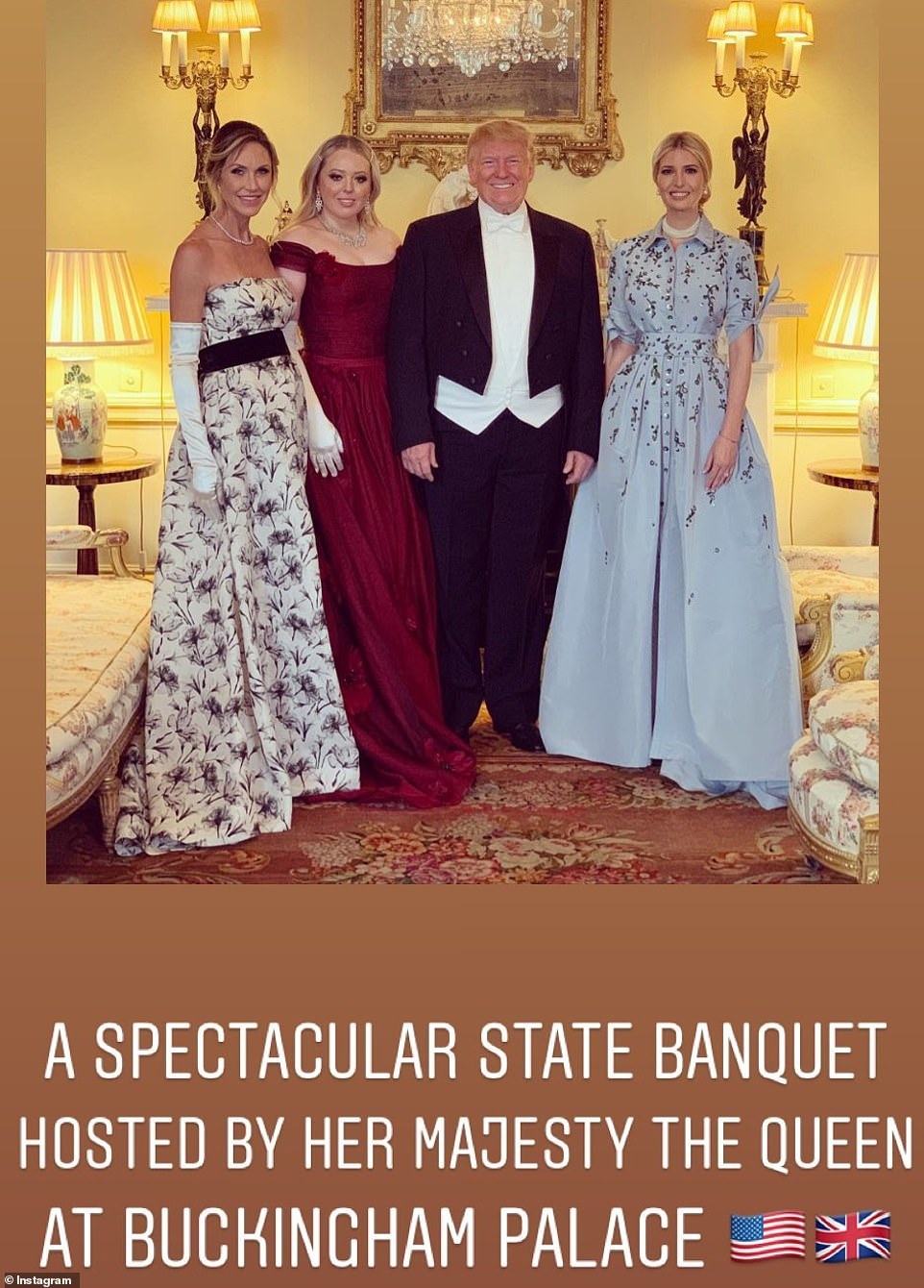 Gia đình Tổng thống Trump “chiếm sóng” mạng xã hội trong chuyến thăm Anh