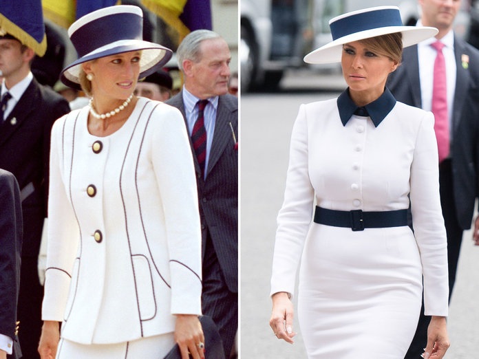 Thông điệp sau bộ sưu tập hàng hiệu của Đệ nhất Phu nhân Mỹ tại Anh