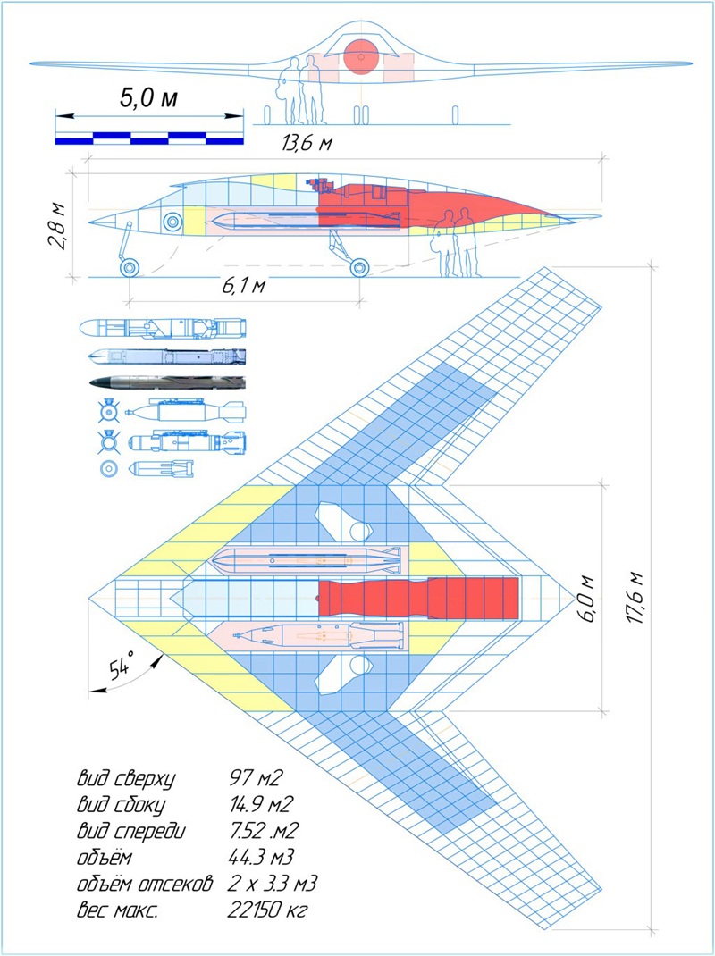 Bí ẩn máy bay tấn công không người lái "Thợ săn" Okhotnik-B của Nga