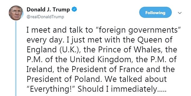 Ông Trump gây “bão mạng” vì mắc lỗi đánh máy tước hiệu Thái tử Anh