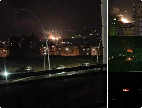 Israel bị “tố” không kích ồ ạt các mục tiêu gần thủ đô Syria