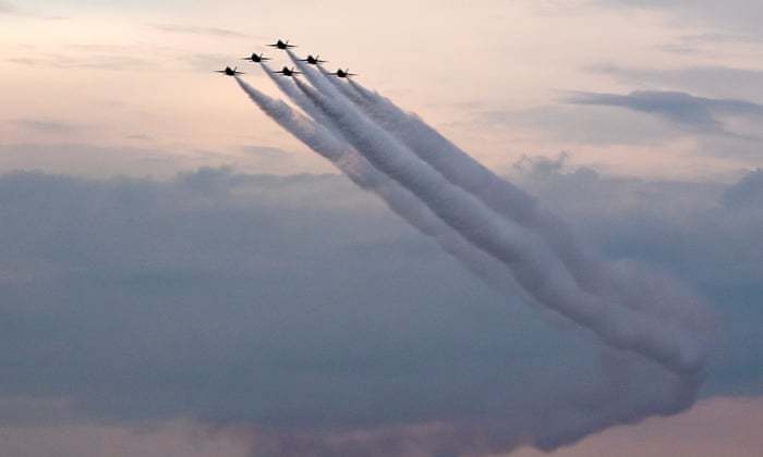 Dàn máy bay quân sự phô diễn sức mạnh kỷ niệm Quốc khánh Mỹ