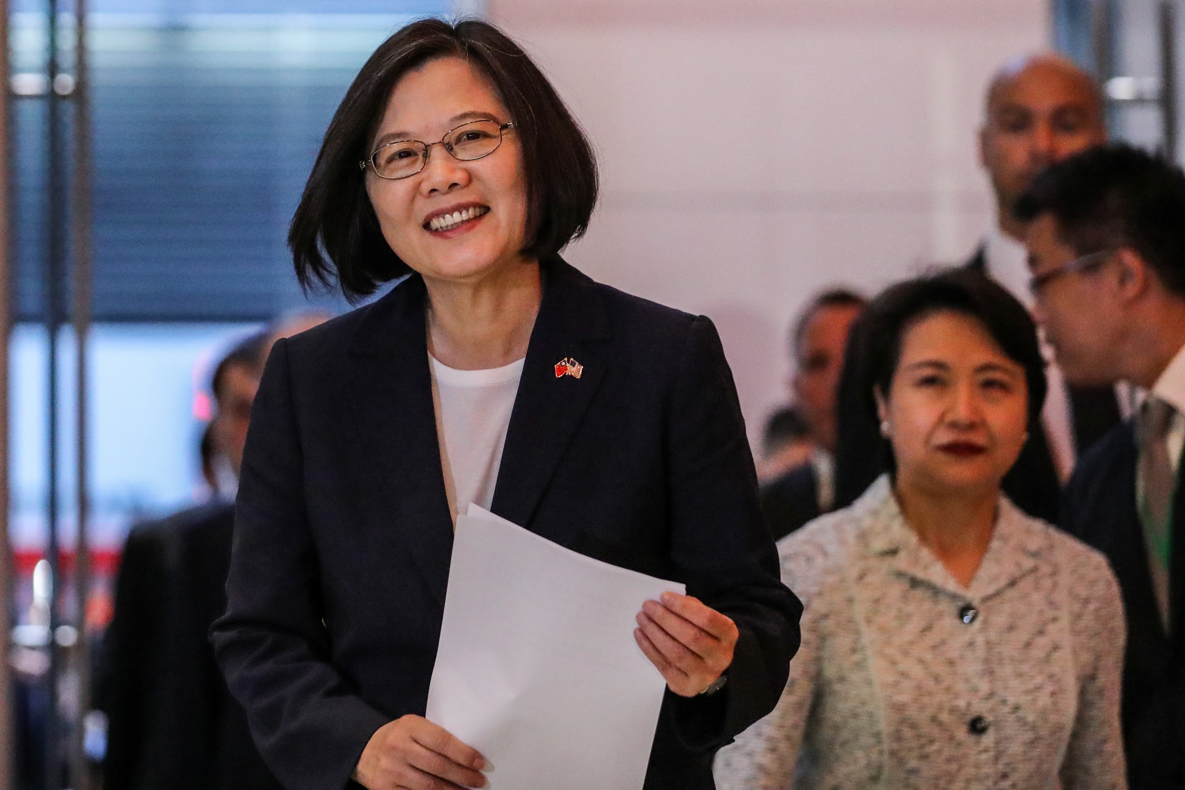 Lãnh đạo Đài Loan quá cảnh ở Mỹ 4 ngày