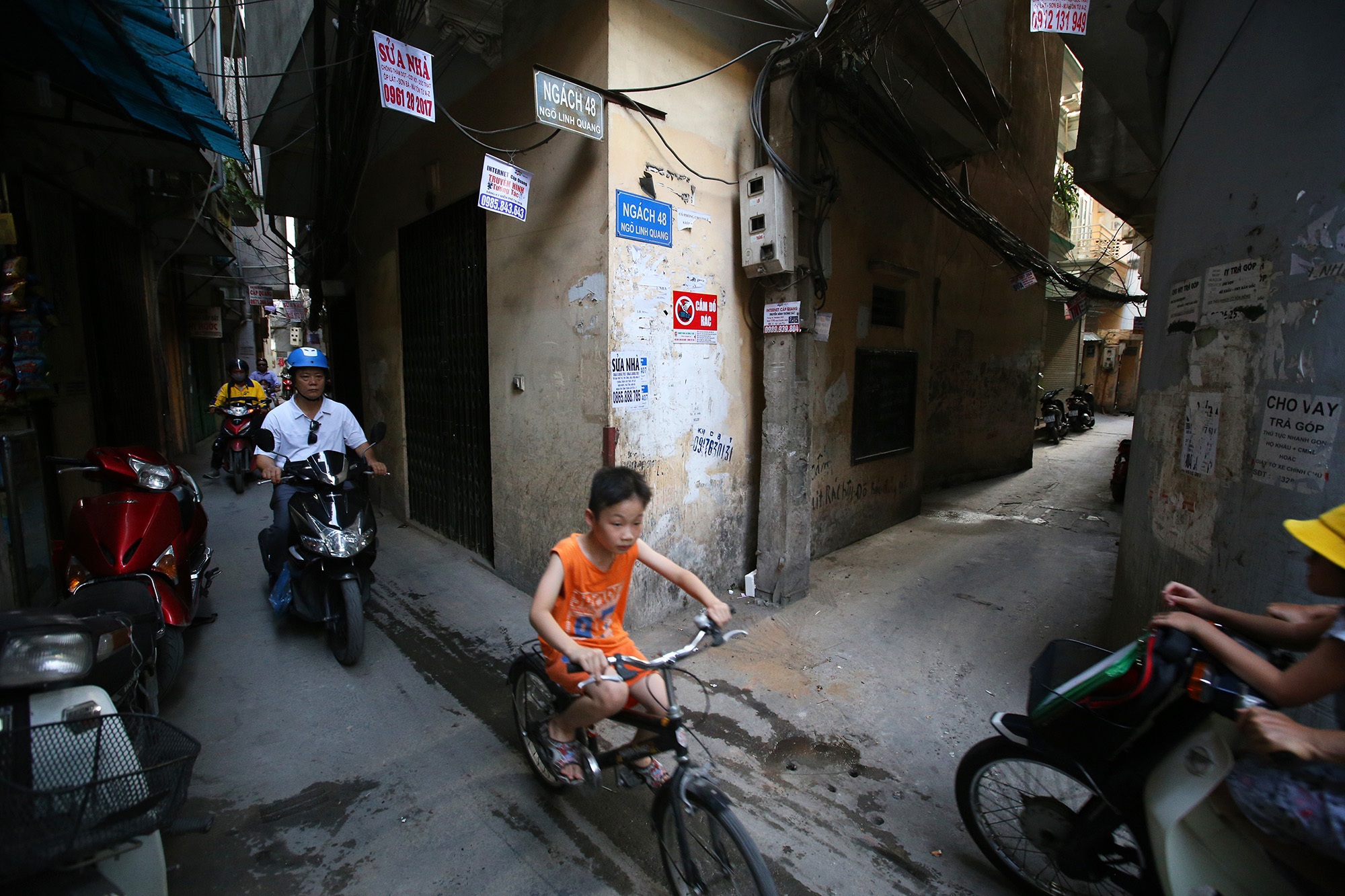 Ma trận ngõ ngách phức tạp nhất Hà Nội - 2 Ma trận ngõ ngách phức tạp nhất Hà Nội - 2