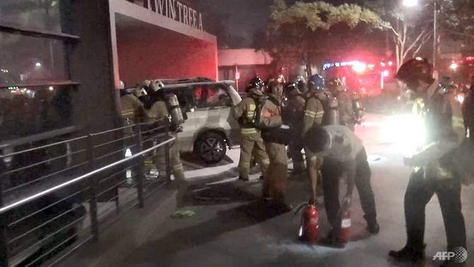 Người đàn ông Hàn Quốc tự thiêu trước Đại sứ quán Nhật