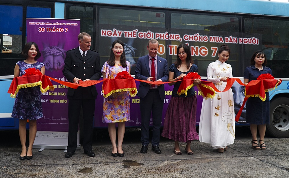 Anh cam kết hợp tác với Việt Nam phòng chống tệ nạn buôn bán người