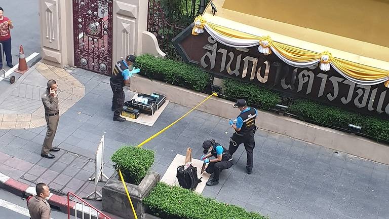 Nổ liên tiếp tại trung tâm thủ đô của Thái Lan