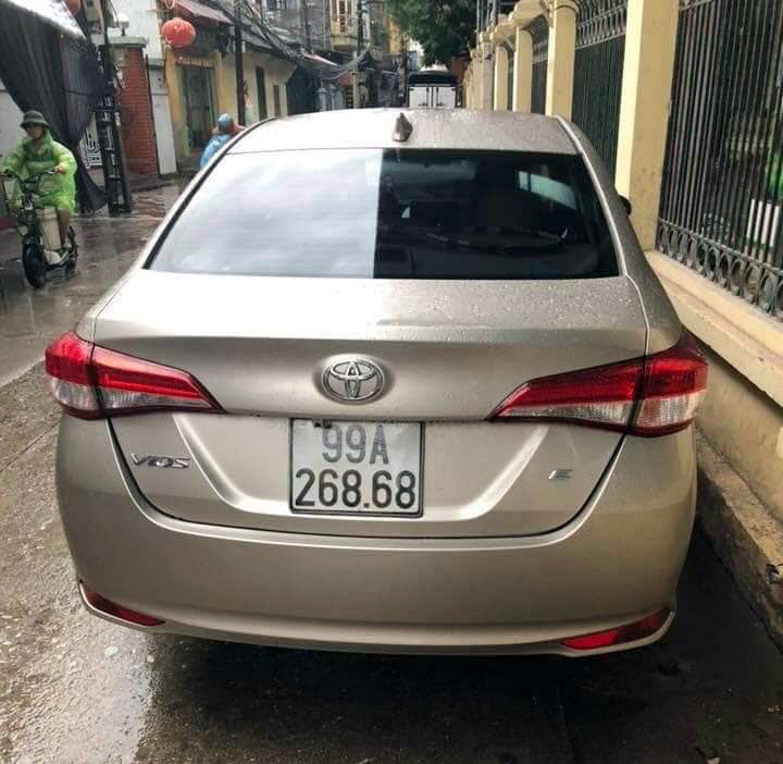 Toyota Vios trùng biển số 