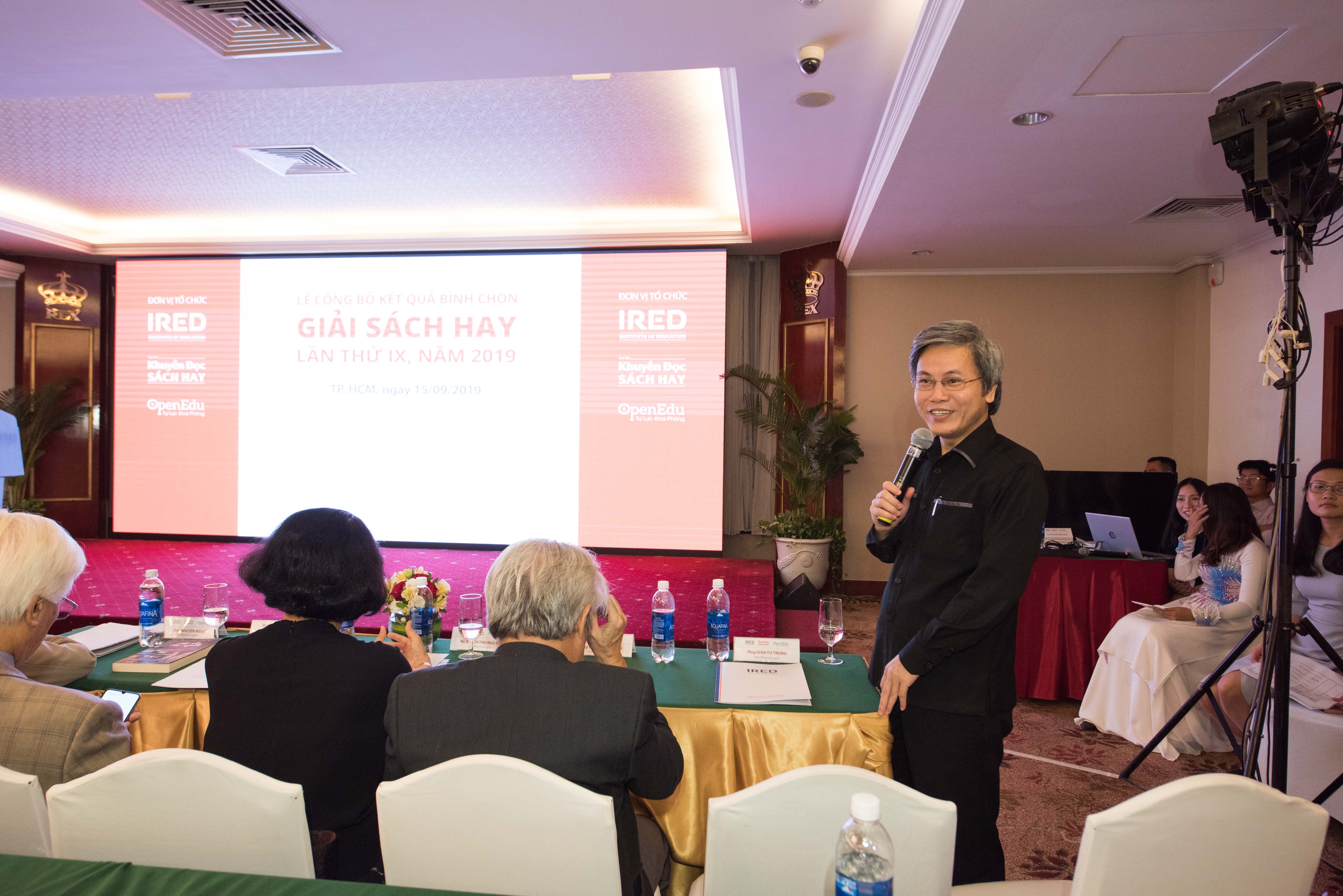 Giải Sách hay 2019 bỏ trống hạng mục Văn học viết - 1 Giải Sách hay 2019 bỏ trống hạng mục Văn học viết - 1