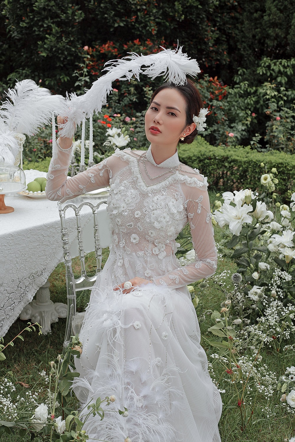 Vừa công khai yêu em chồng Hà Tăng, Linh Rin đã bất ngờ mặc áo dài cưới - 22 Vừa công khai yêu em chồng Hà Tăng, Linh Rin đã bất ngờ mặc áo dài cưới - 22