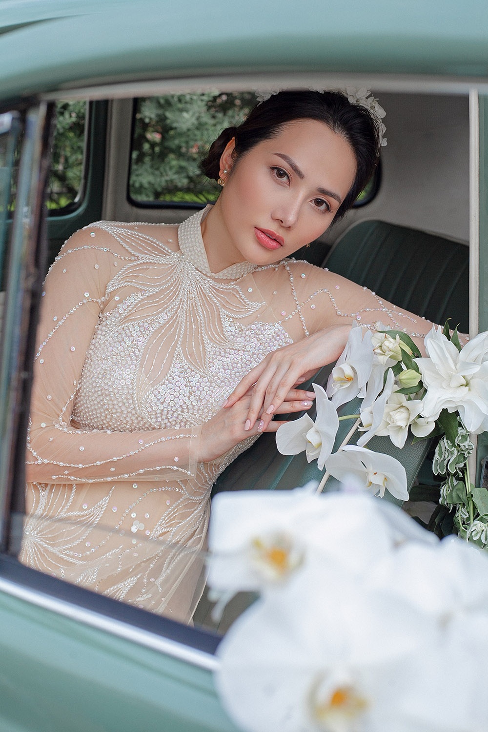 Vừa công khai yêu em chồng Hà Tăng, Linh Rin đã bất ngờ mặc áo dài cưới - 20 Vừa công khai yêu em chồng Hà Tăng, Linh Rin đã bất ngờ mặc áo dài cưới - 20