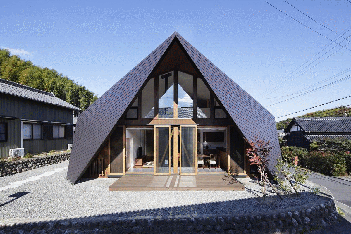 Mê mẩn ngôi nhà ở vùng quê Nhật Bản lấy cảm hứng từ “Origami” - 3