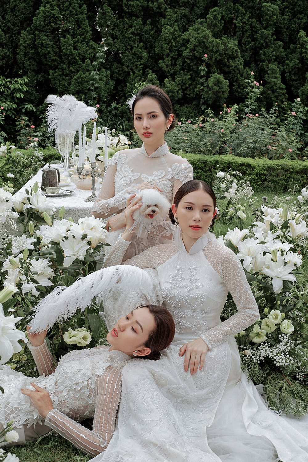 Vừa công khai yêu em chồng Hà Tăng, Linh Rin đã bất ngờ mặc áo dài cưới - 15 Vừa công khai yêu em chồng Hà Tăng, Linh Rin đã bất ngờ mặc áo dài cưới - 15