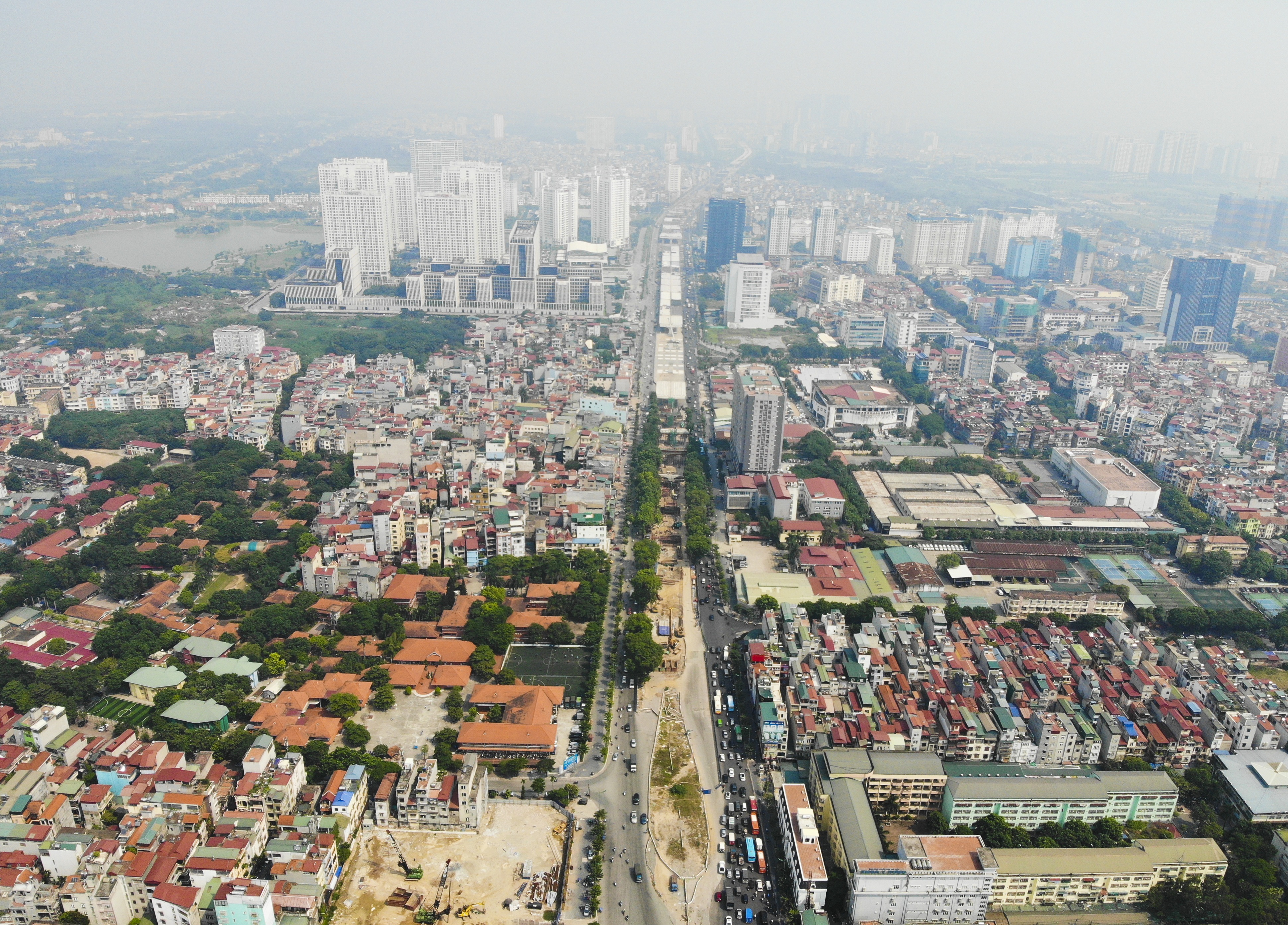 Hà Nội: Đại công trường đường trên cao hơn 5.000 tỉ đồng giờ ra sao? - 1 Hà Nội: Đại công trường đường trên cao hơn 5.000 tỉ đồng giờ ra sao? - 1