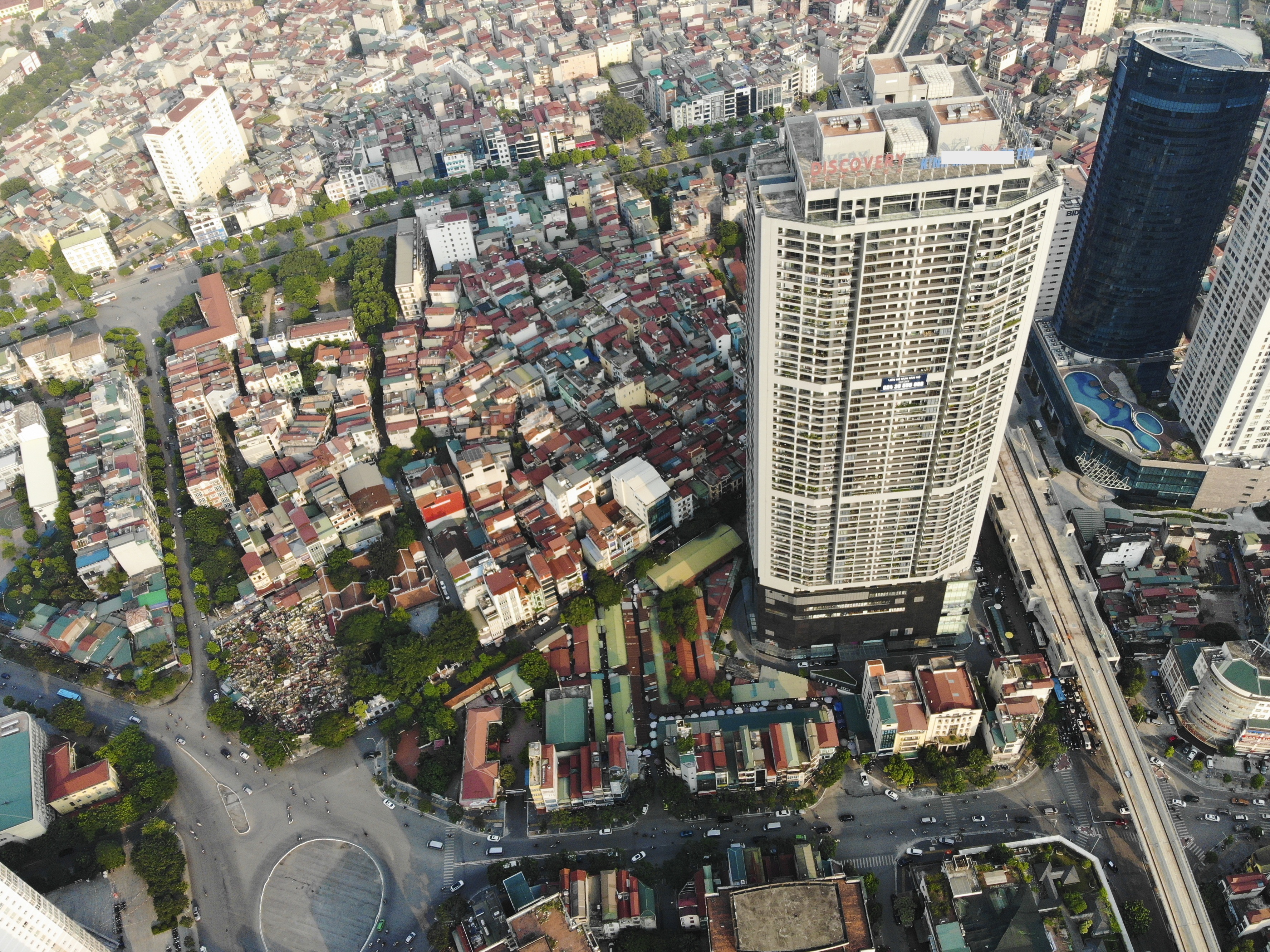 Những hình ảnh của 4 tòa nhà cao nhất Hà Nội nhìn từ trên cao - 12