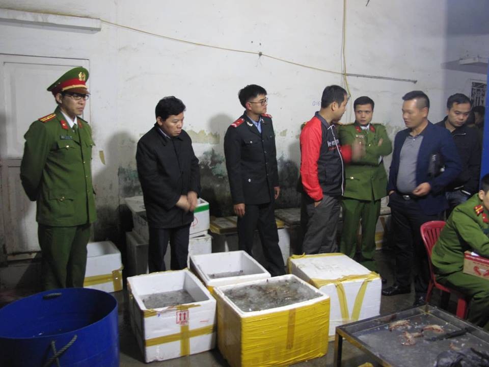 Bơm tạp chất vào tôm chết rồi giao cho các nhà hàng - Ảnh 2. Bơm tạp chất vào tôm chết rồi giao cho các nhà hàng - Ảnh 2.