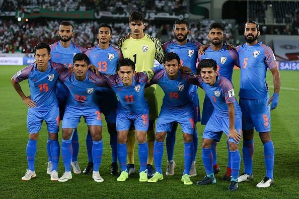 Nhìn lại trận thua đáng tiếc của Ấn Độ trước UAE - Ảnh 1.