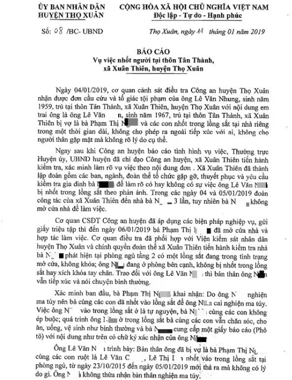 Người vợ nói về lý do cực chẳng đã phải nhốt chồng trong lồng sắt - Ảnh 2. Người vợ nói về lý do cực chẳng đã phải nhốt chồng trong lồng sắt - Ảnh 2.