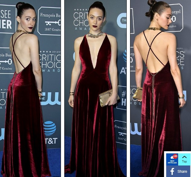 Lady Gaga, Charlize Theron và Emily Blunt lộng lẫy trên thảm đỏ Critics Choice Awards - Ảnh 19. Lady Gaga, Charlize Theron và Emily Blunt lộng lẫy trên thảm đỏ Critics Choice Awards - Ảnh 19.