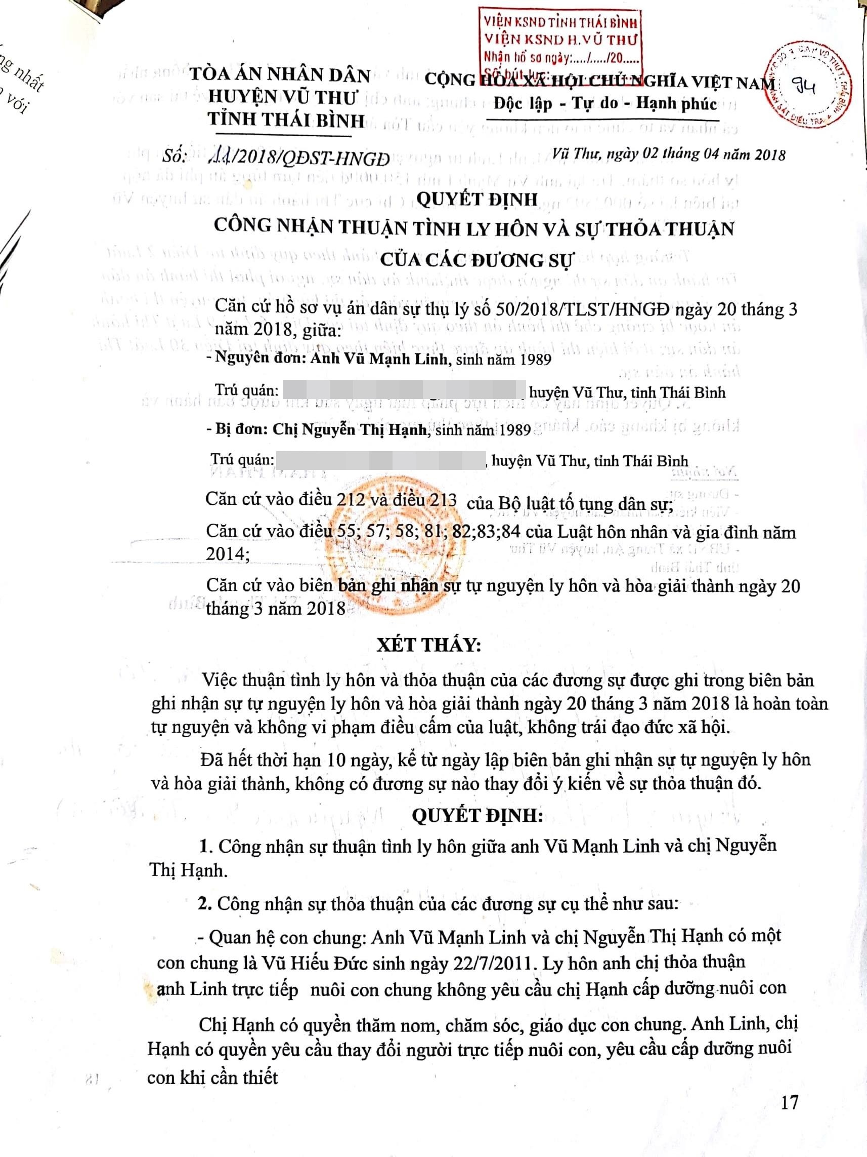 Chồng đối diện án tù vì “dọa” bỏ vợ - Ảnh 1. Chồng đối diện án tù vì “dọa” bỏ vợ - Ảnh 1.
