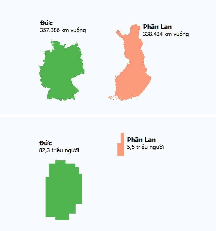 Trái đất “cực lạ” qua bản đồ tương quan về dân số - Ảnh 5. Trái đất “cực lạ” qua bản đồ tương quan về dân số - Ảnh 5.