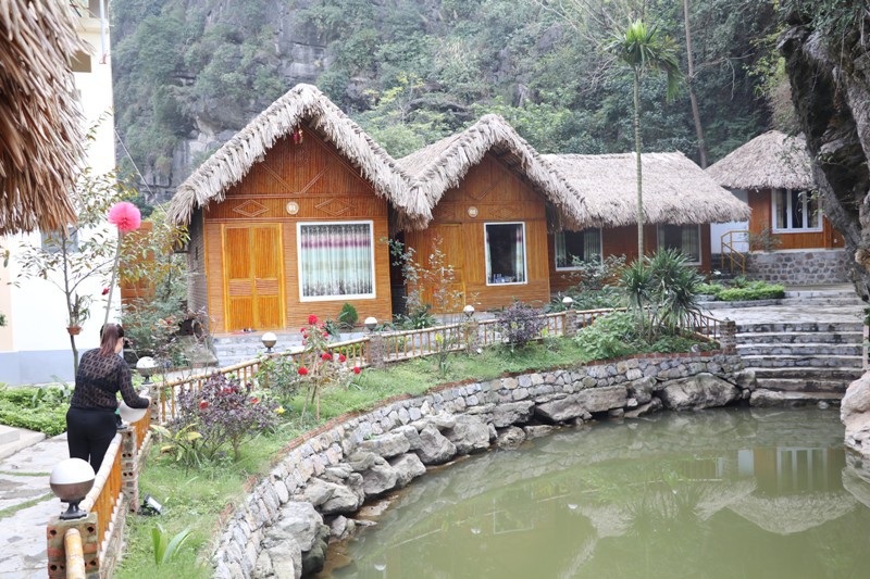 Cận cảnh hàng loạt homestay trái phép trong vùng lõi di sản Tràng An - Ảnh 15. Cận cảnh hàng loạt homestay trái phép trong vùng lõi di sản Tràng An - Ảnh 15.