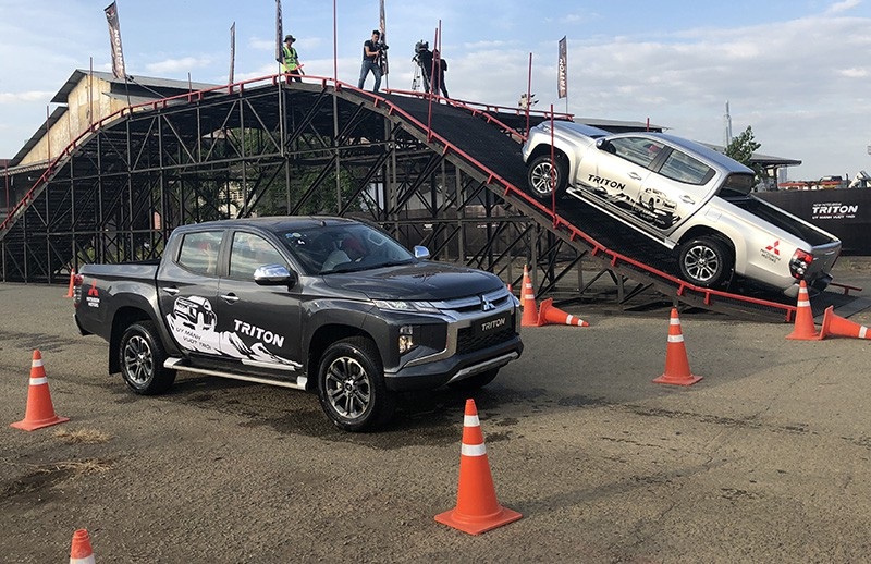 Mitsubishi Triton 2019 ra mắt tại Việt Nam, giá từ 730,5 triệu đồng - Ảnh 5. Mitsubishi Triton 2019 ra mắt tại Việt Nam, giá từ 730,5 triệu đồng - Ảnh 5.