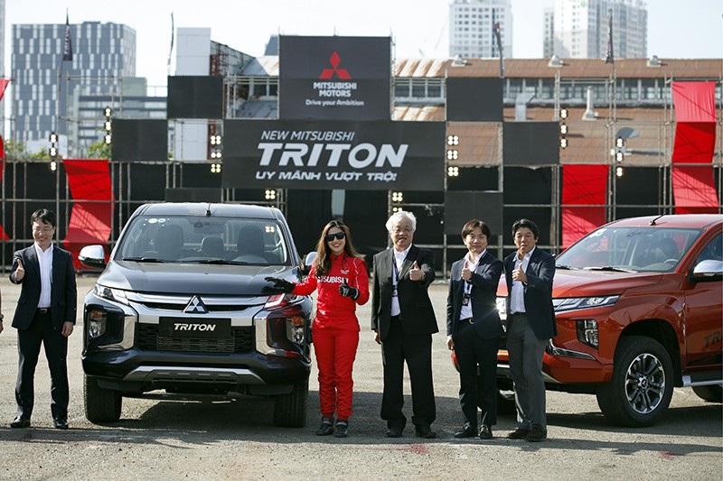 Mitsubishi Triton 2019 ra mắt tại Việt Nam, giá từ 730,5 triệu đồng - Ảnh 1. Mitsubishi Triton 2019 ra mắt tại Việt Nam, giá từ 730,5 triệu đồng - Ảnh 1.