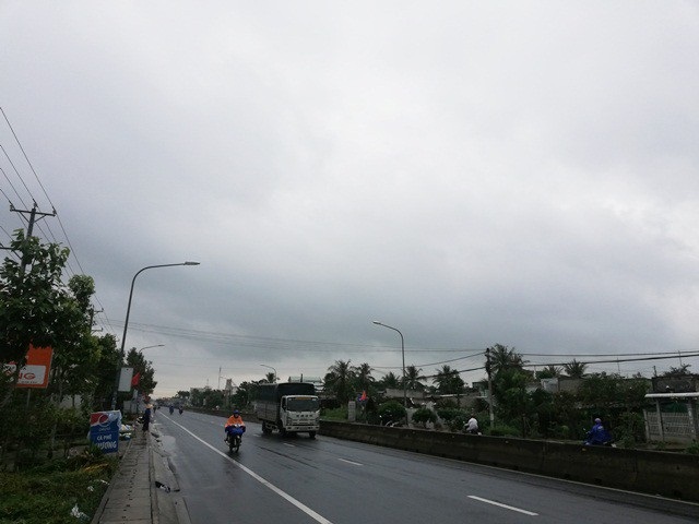 Thời tiết ở Bạc Liêu ngày 3/1 trời u ám, có gió, mưa rải rác kéo dài.