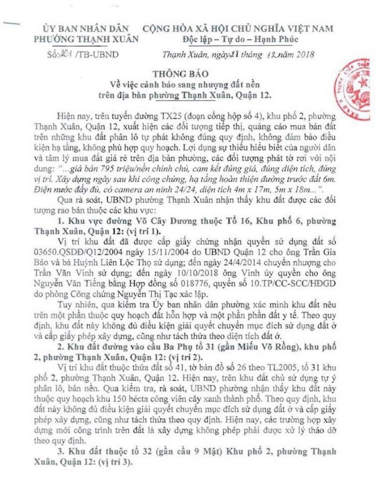 Đất xây trạm y tế, công viên bị cò lái đem ra phân lô - Ảnh 3. Đất xây trạm y tế, công viên bị cò lái đem ra phân lô - Ảnh 3.