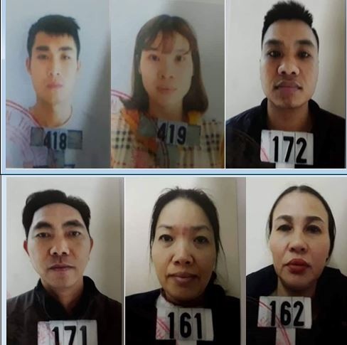 Phá đường dây lô đề liên huyện sử dụng phần mềm để tính tiền thắng thua - 2 Các đại lý cấp dưới trong đường dây đánh bạc bằng hình thức lô đề cho Nguyễn Xuân Hùng cầm đầu.