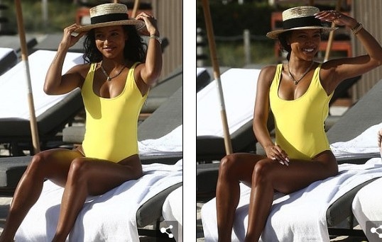 Hot girl gốc Việt Karrueche Tran khoe dáng gợi cảm - Ảnh 5. Hot girl gốc Việt Karrueche Tran khoe dáng gợi cảm - Ảnh 5.