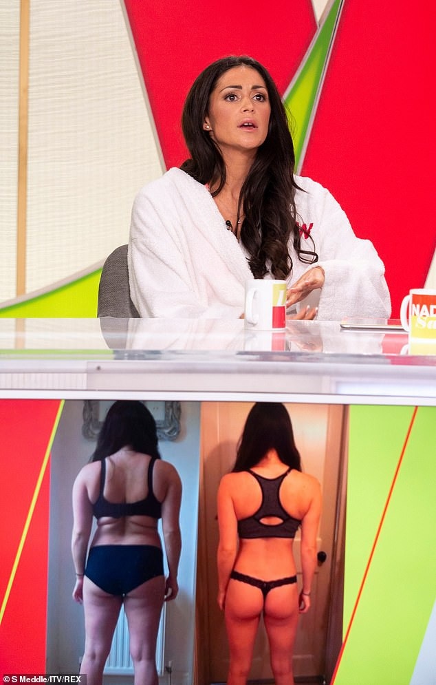 Casey Batchelor thon thả đáng kinh ngạc khi giảm 26 kg sau khi sinh con - 9
Casey chia sẻ hình ảnh trướcvà sau khi giảm cân, cô nói: Khi bắt đầu, tôi tập yoga nhẹ nhàng nhưng tôi nhận ra mình sẽ không giảm được cân, vì vậy tôi đã kết hợp các động tác yoga với các bài tập cường độ cao.